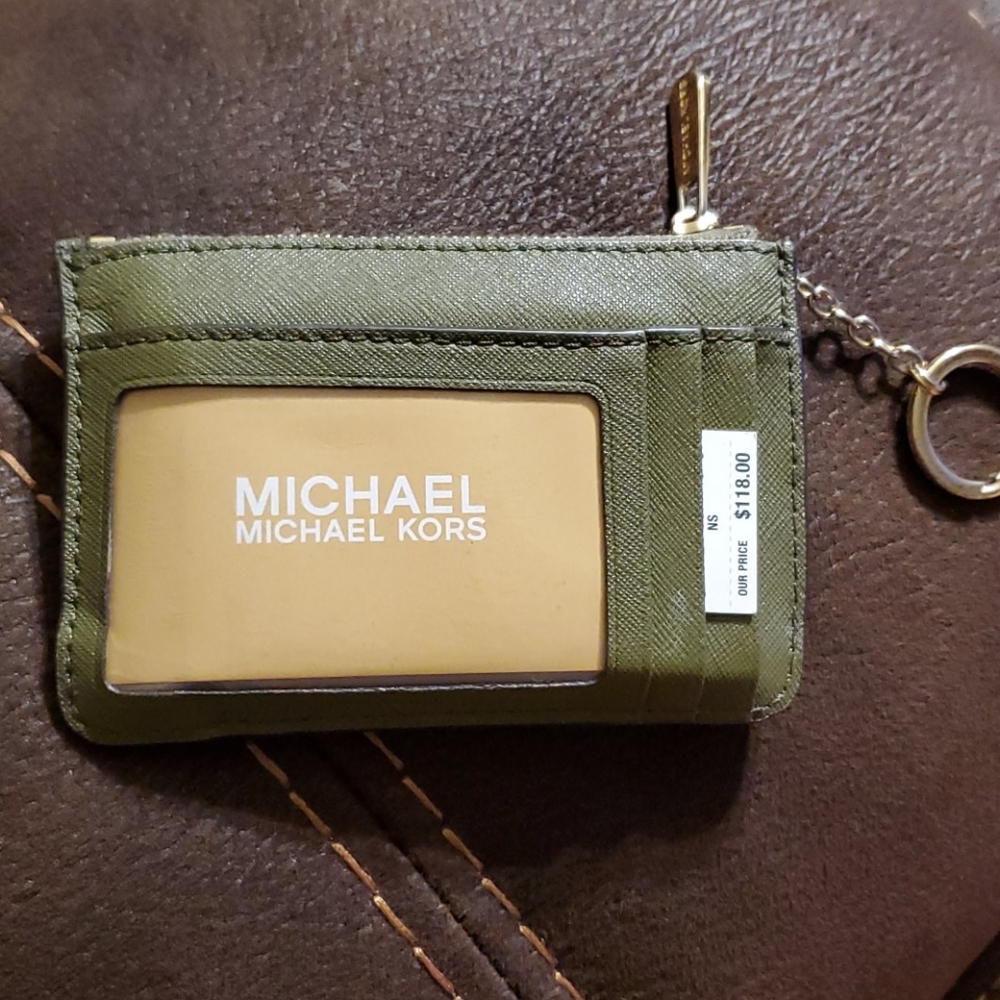 Michael Kors coin wallet and id holder